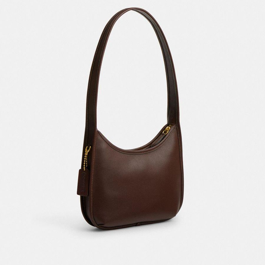 Bolso Hobo COACH Curve Zip Mujer Marrom | VODE-20984