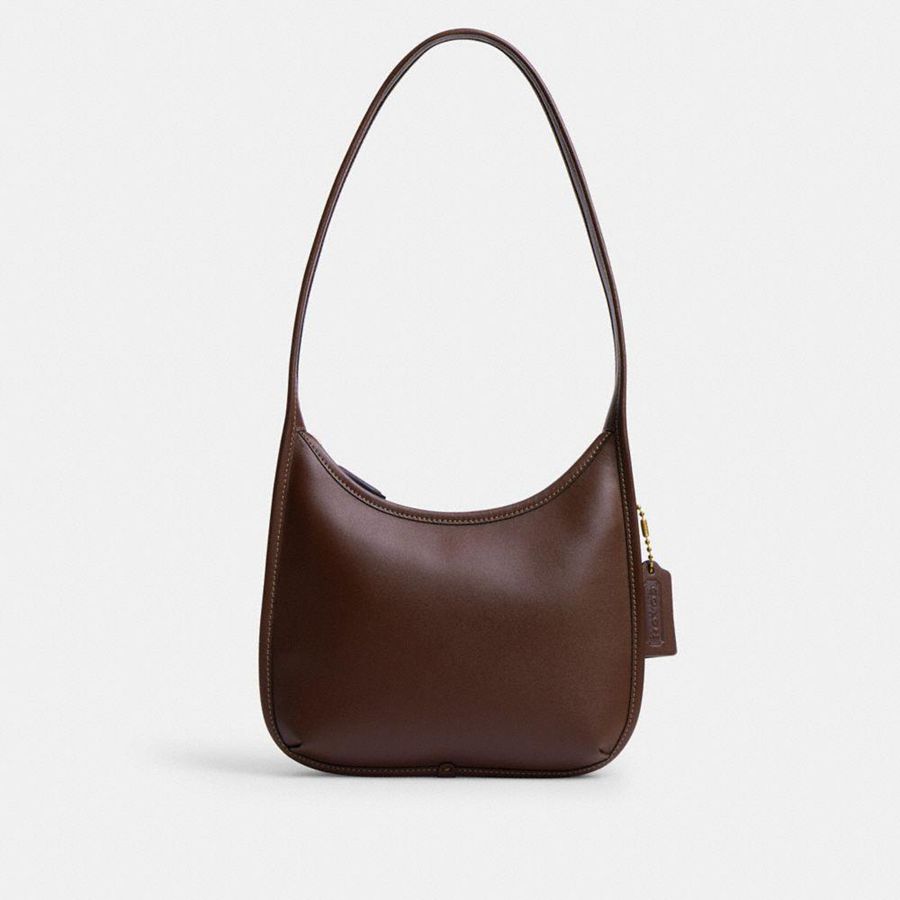 Bolso Hobo COACH Curve Zip Mujer Marrom | VODE-20984