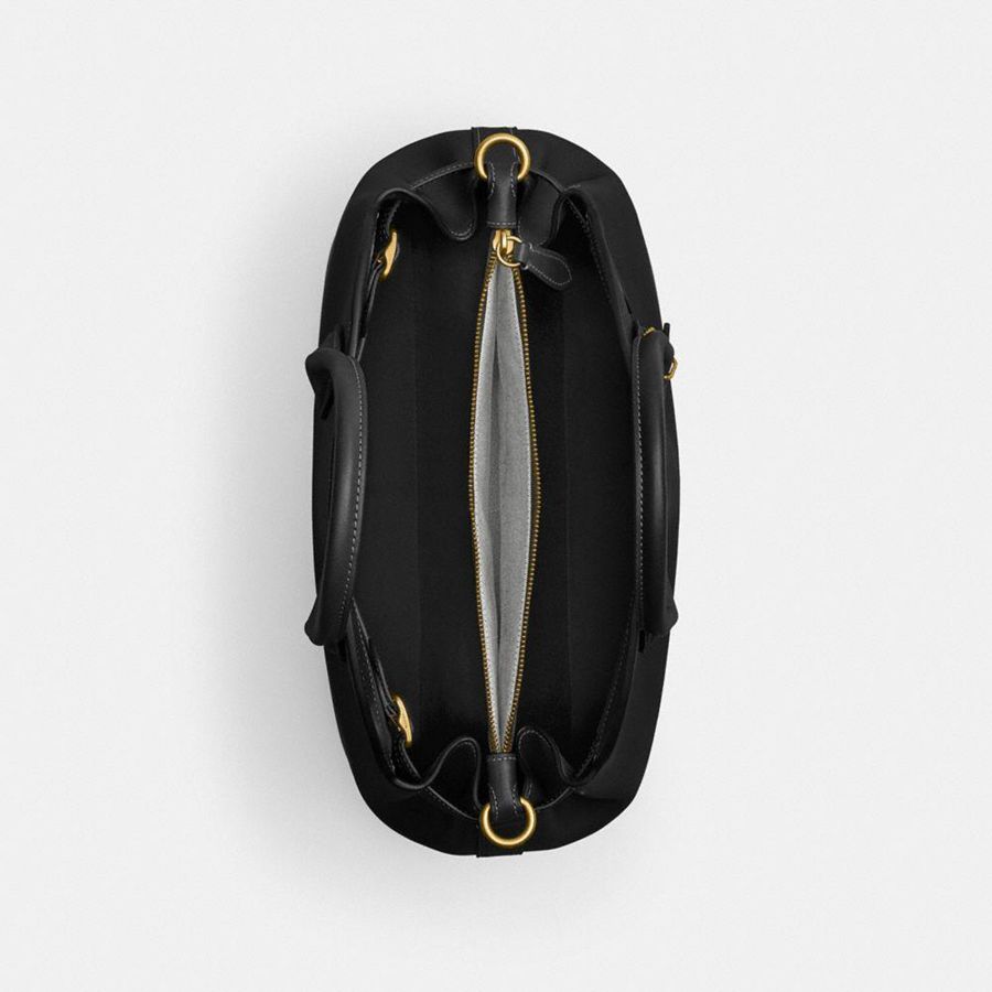 Bolso Tote COACH Empire Carryall 35 Mujer Negros | YIAG-47629