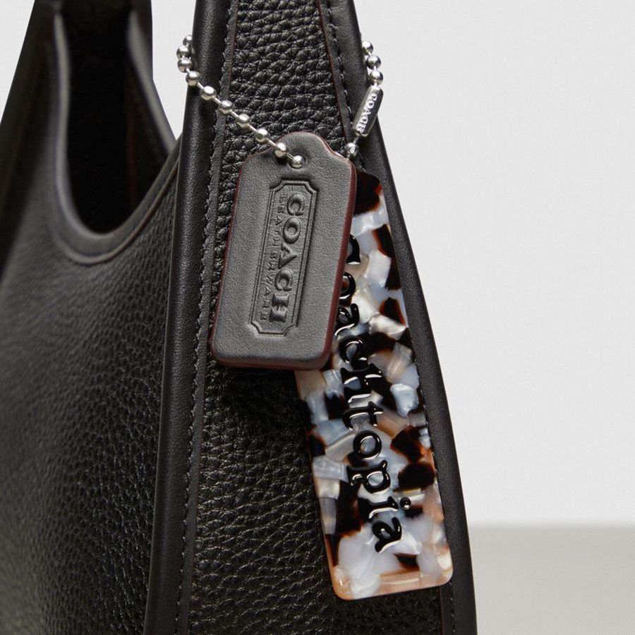 Bolso Tote COACH Ergo In Coachtopia Leather Mujer Negros | BMOA-53048