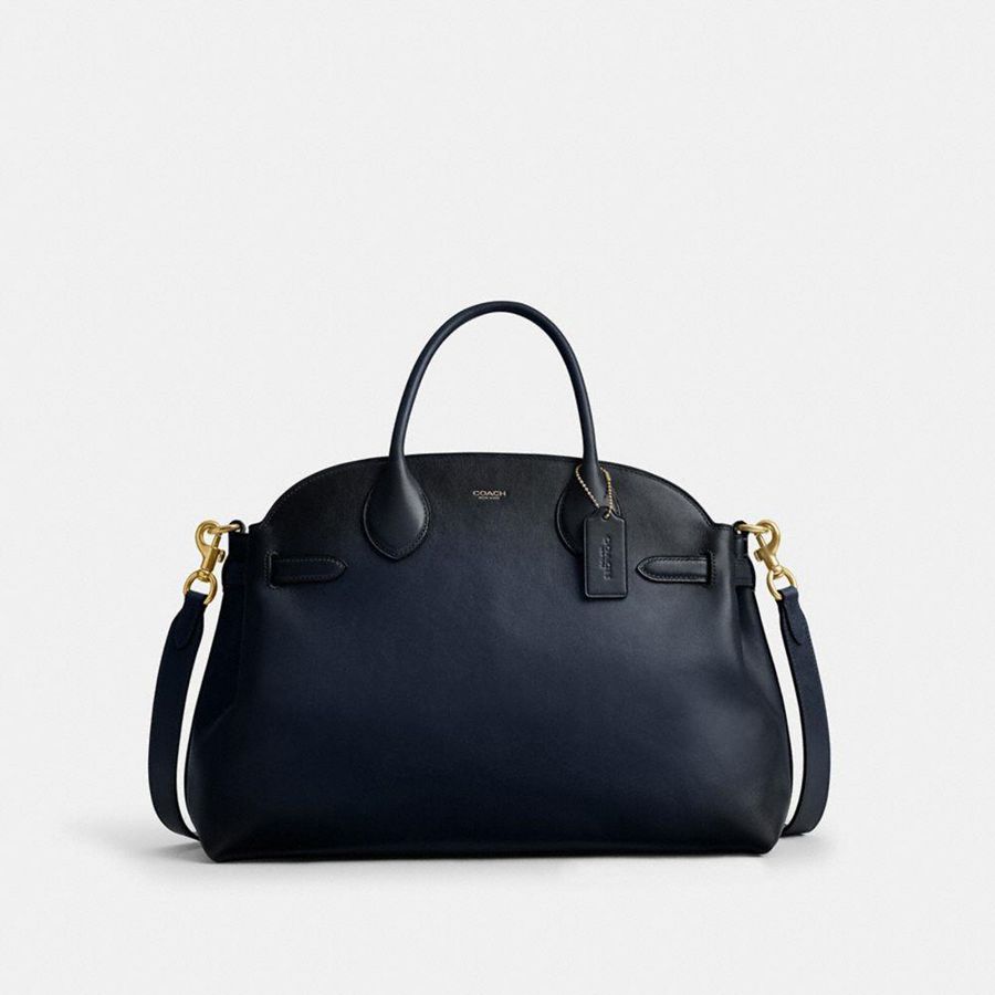 Bolso Tote COACH Soft Empire Carryall 40 Mujer Azul Marino | MWJI-39147