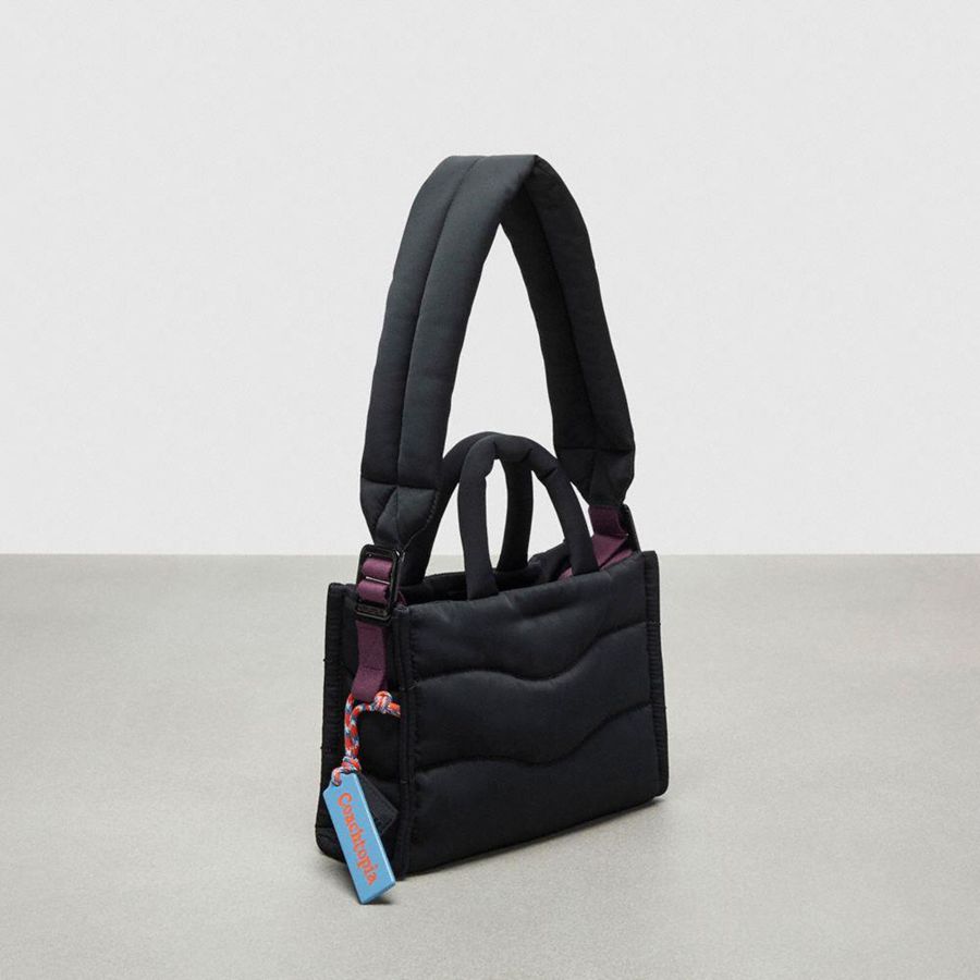 Bolso Tote COACH Topia Loop Mini Tote Mujer Negros | NJAB-14950