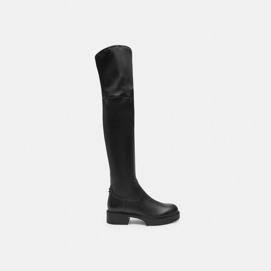 Botas COACH Lisa Mujer Negros | RCKM-95832