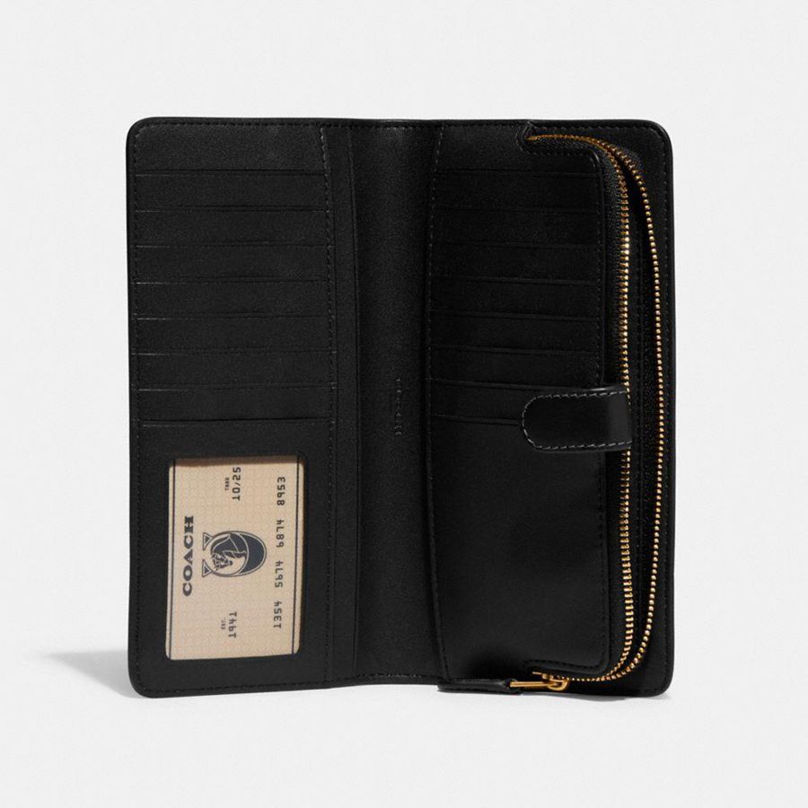 Cartera COACH Essential Slim Mujer Negros | OCFK-65872