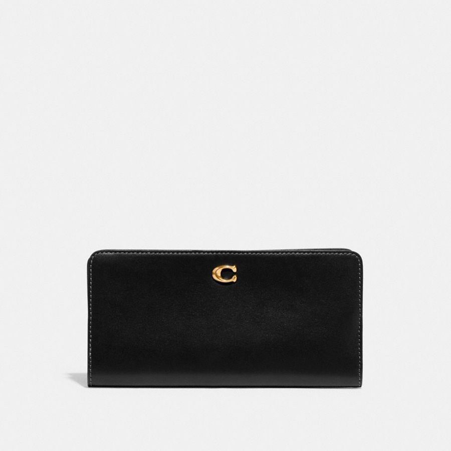Cartera COACH Essential Slim Mujer Negros | OCFK-65872