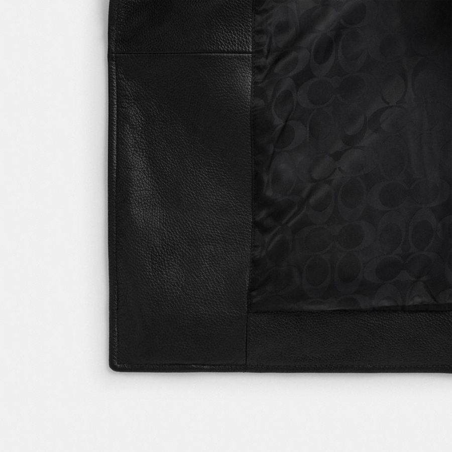 Chamarra COACH Moto Hombre Negros | GSYX-07591