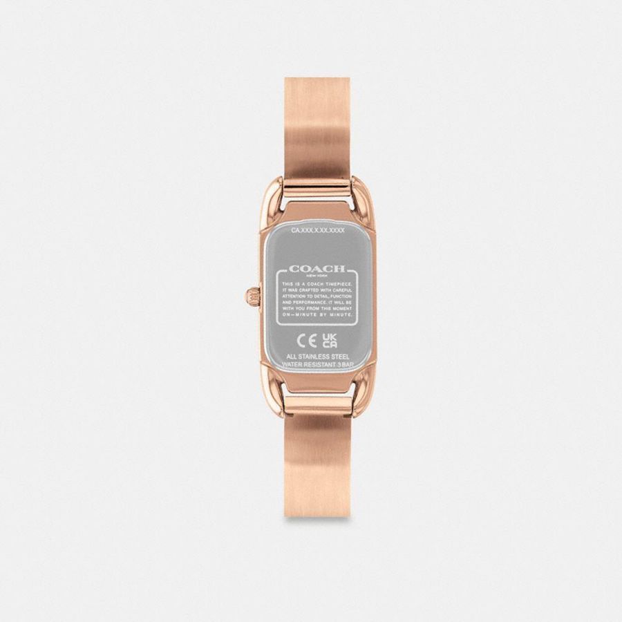 Relojes COACH Cadie, 17.5 Mm X 28.5 Mm Mujer Dorados | BGKX-27810